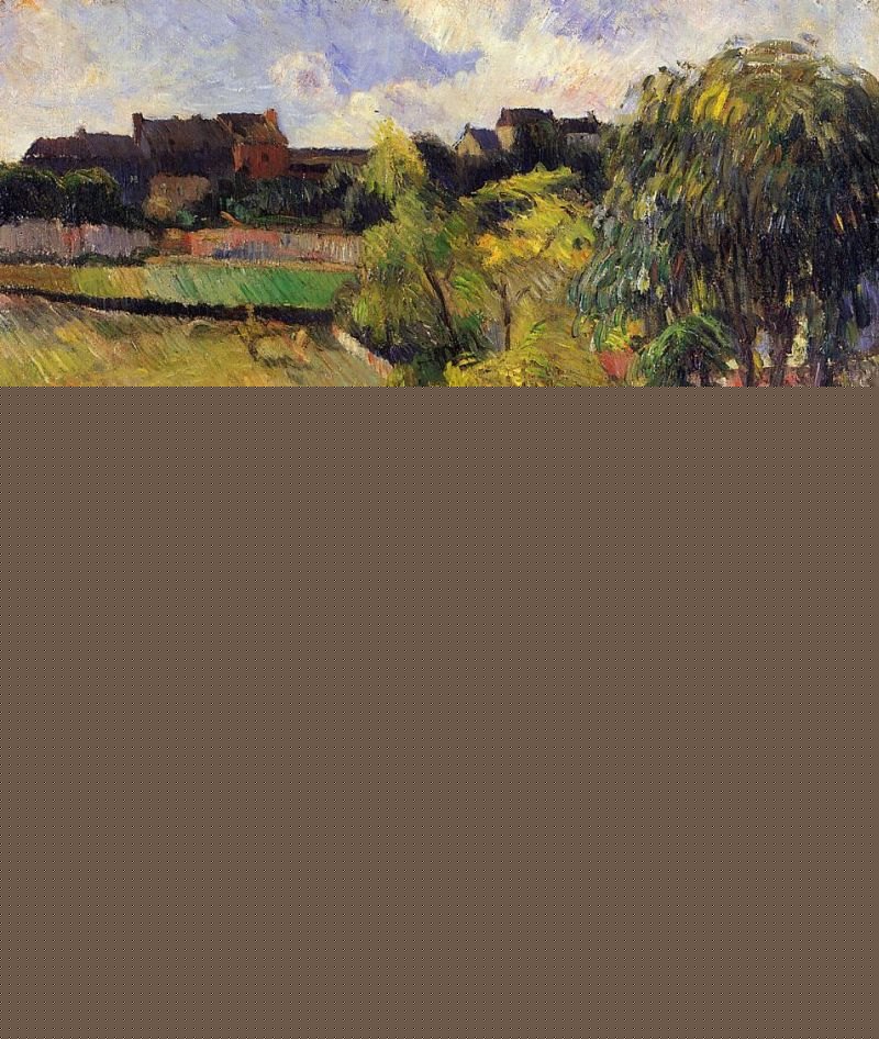 Paul Gauguin Rouen Suburb